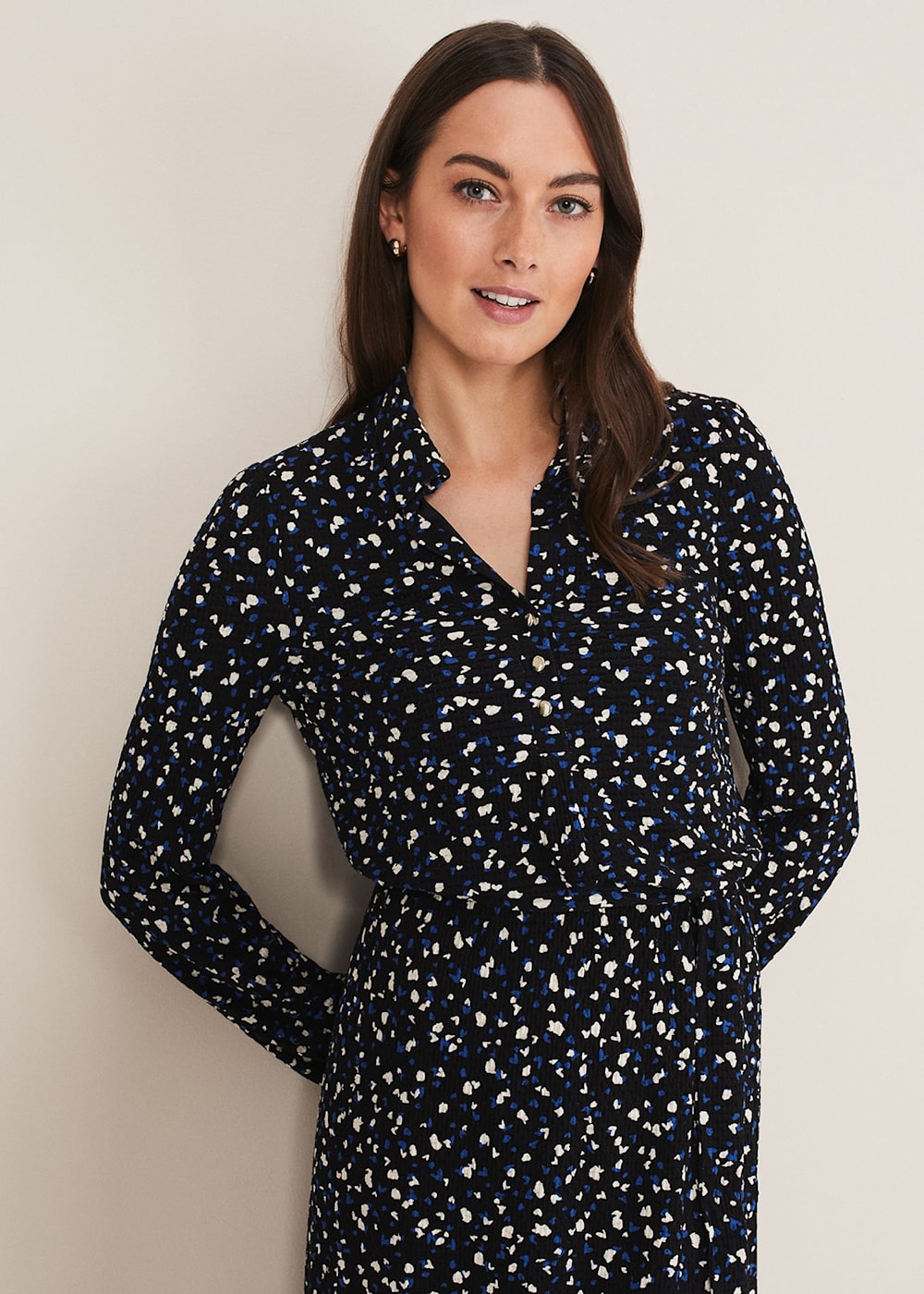 Phase eight aurelia spot dress discount