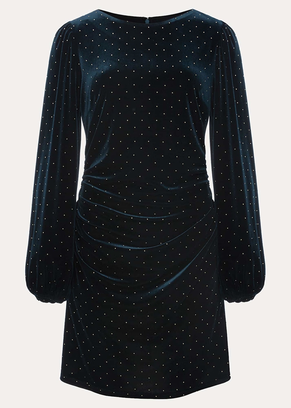 Adele Studded Velvet Dress Phase Eight UK