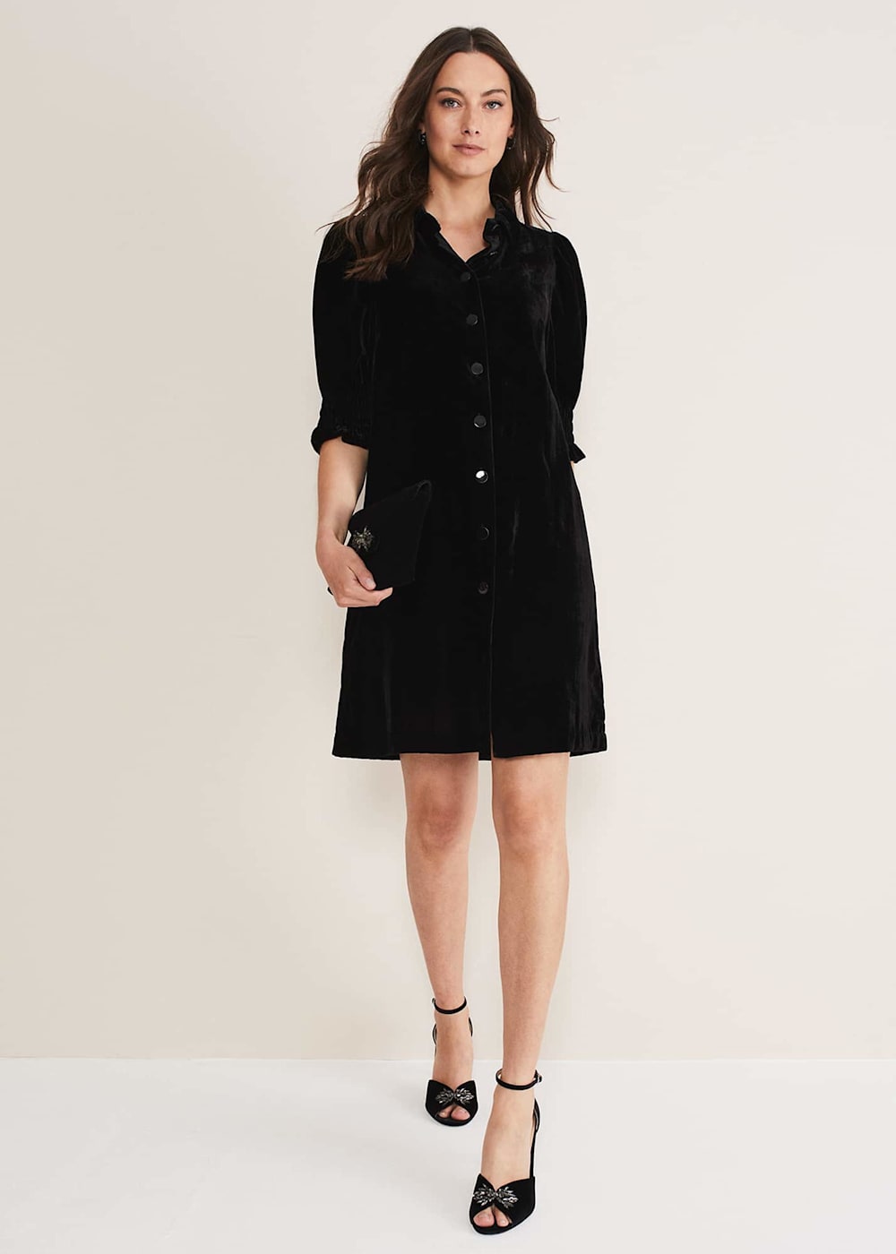 Candice Velvet Dress Phase Eight ROW