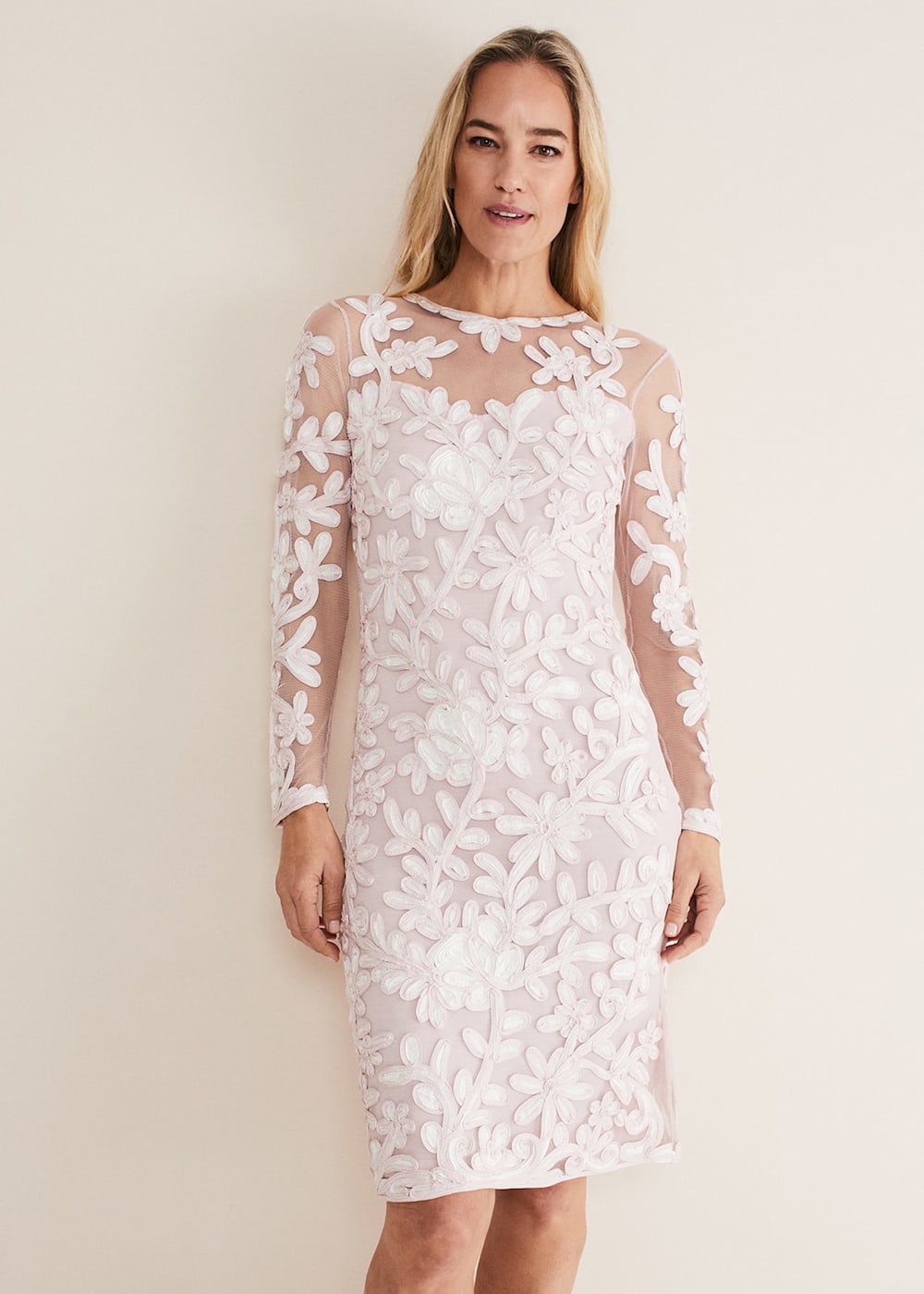 Annika Tapework Midi Dress | Phase Eight UK |