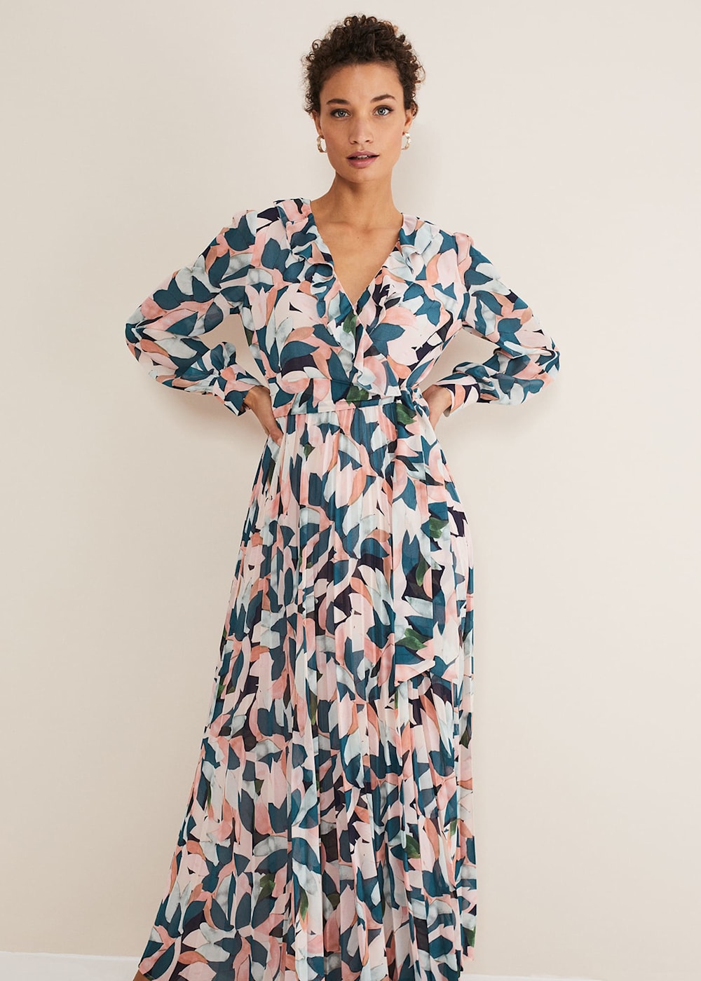 Phase eight floral wrap dress cheap