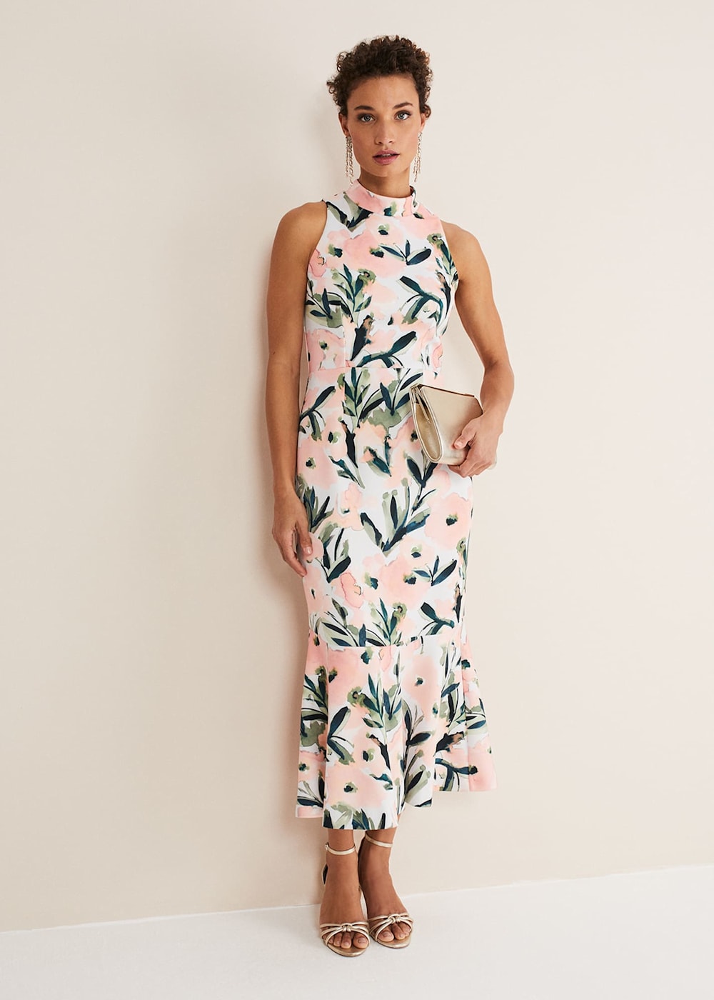 Scuba peplum dress on sale