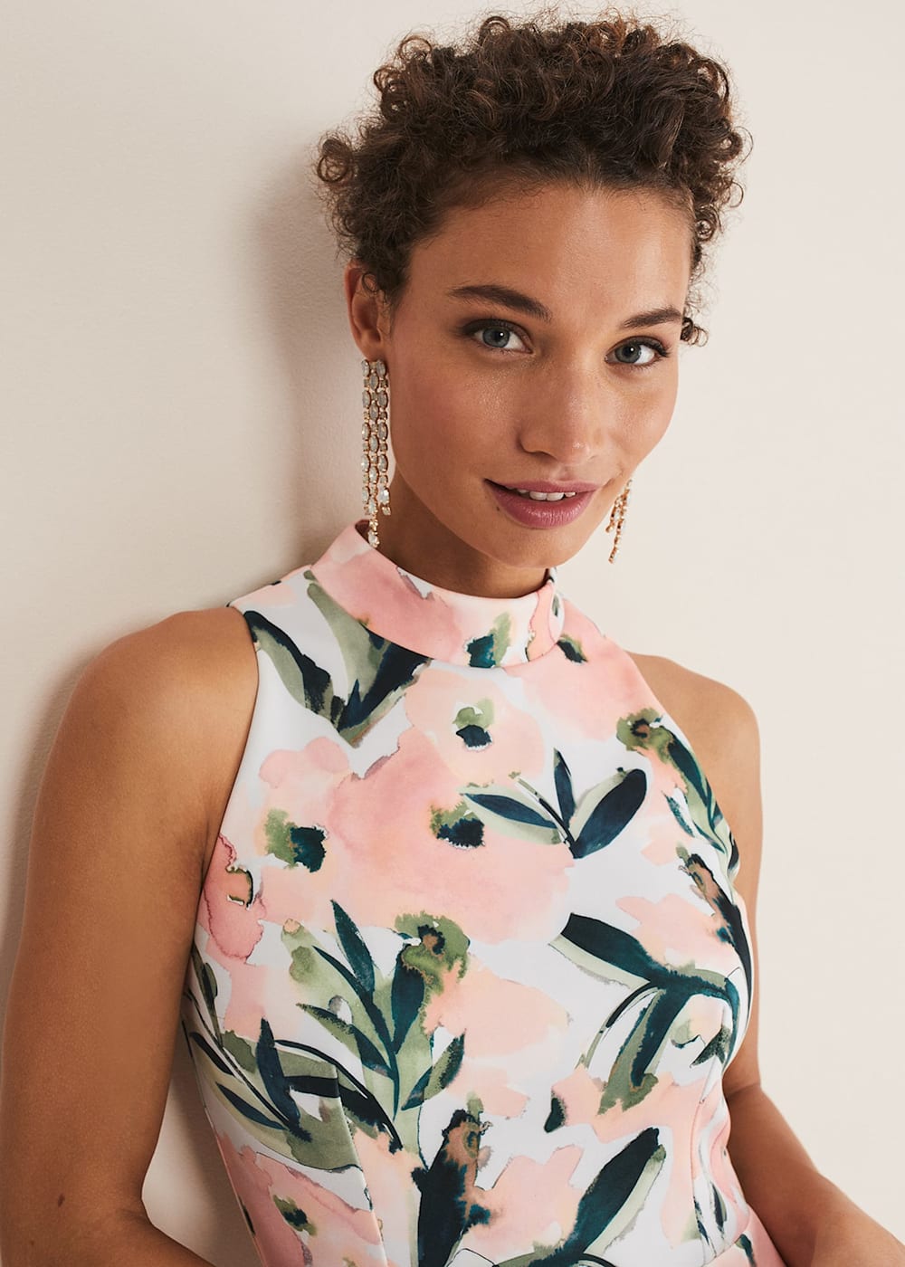 Braelyn Peplum Scuba Dress Phase Eight UK