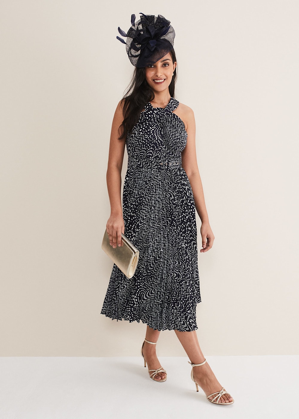 Petite Elsie Spot Dress Phase Eight ROW