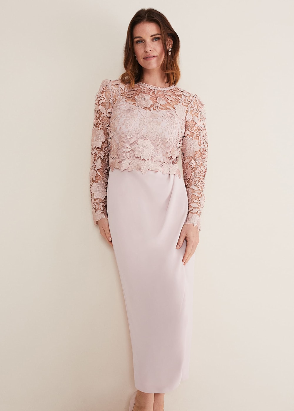 Adeline Double Layer Maxi Dress