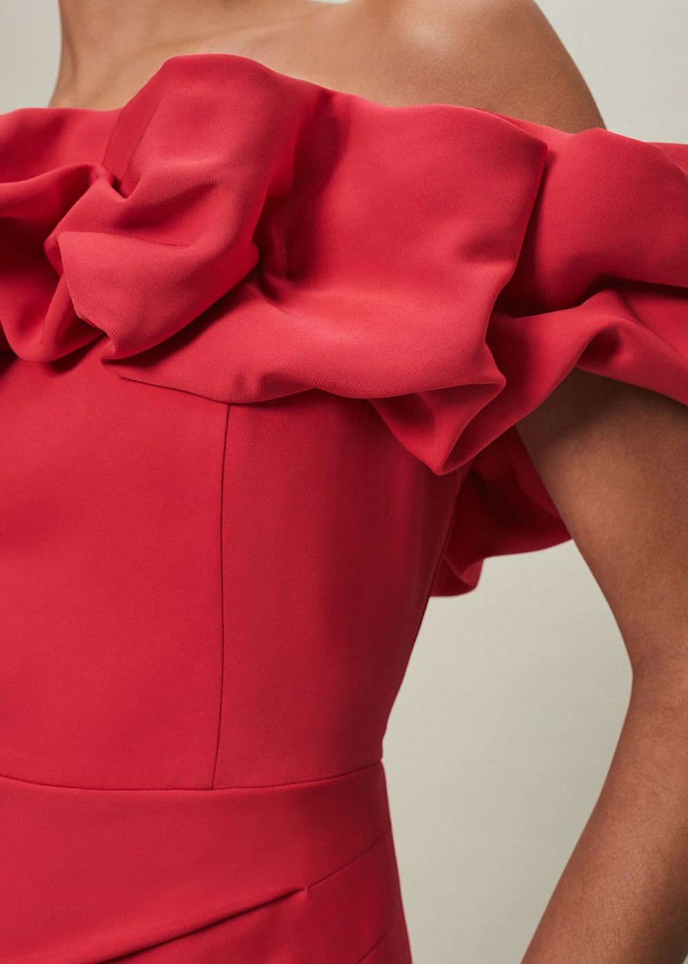 Phase eight raspberry dress top