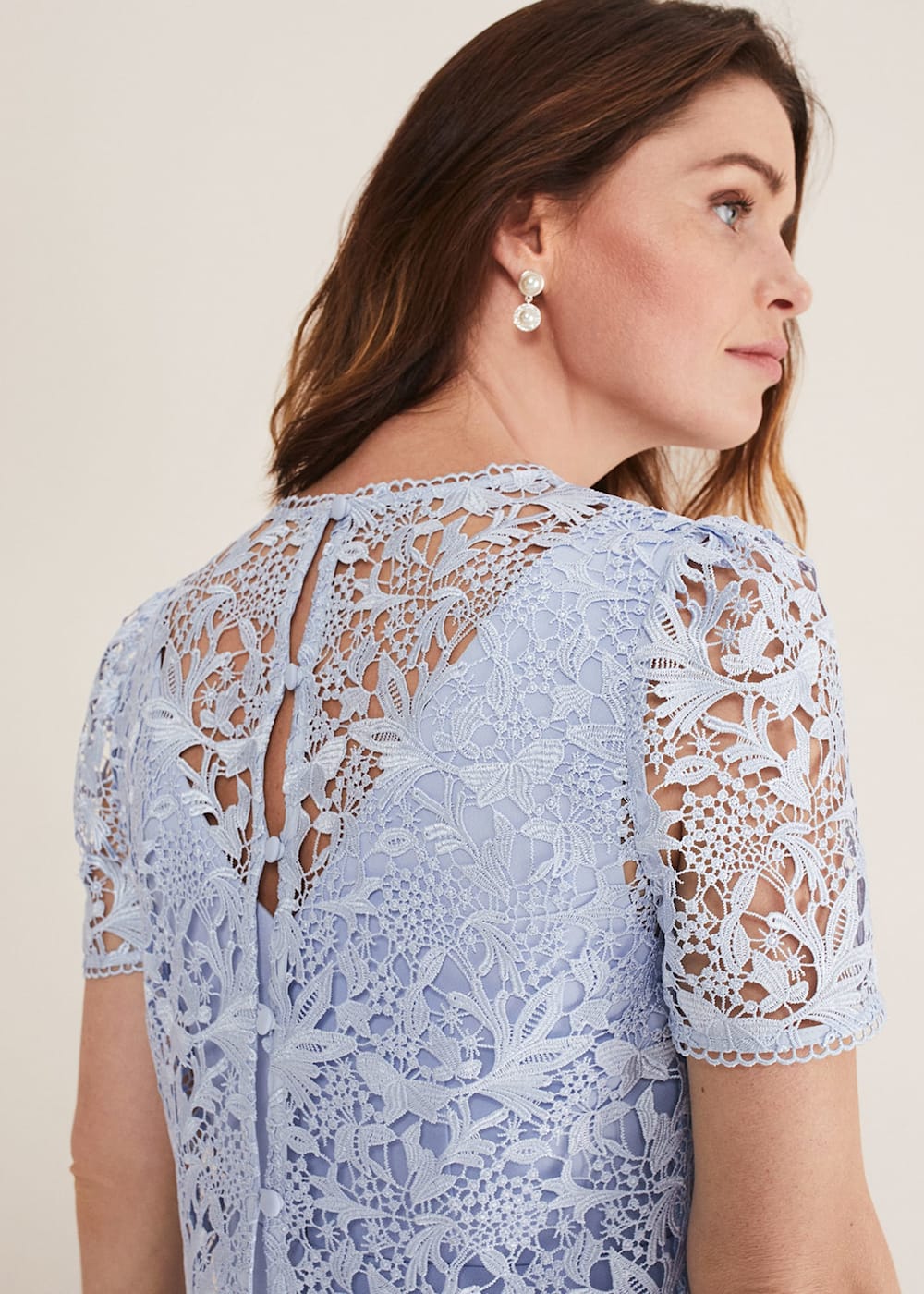 Phase eight cornflower blue dress shop