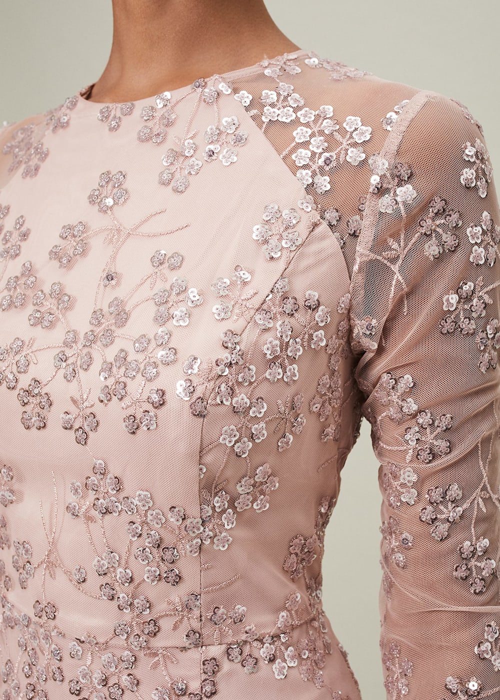 Natalya Sequin Floral Maxi Dress Phase Eight ROW