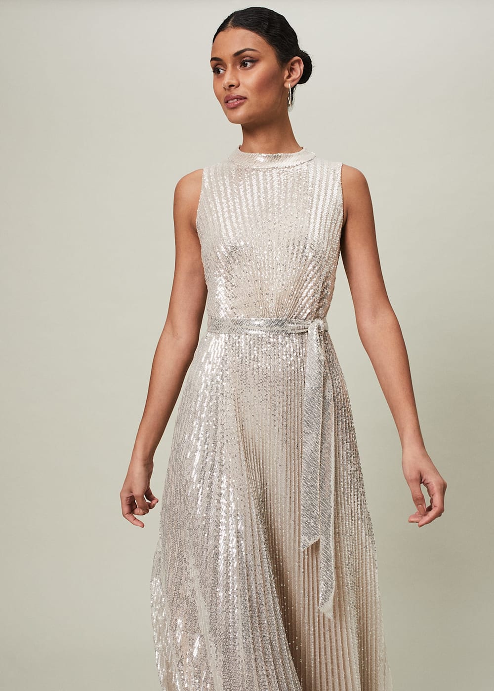 Simara Sequin Maxi Dress Phase Eight UK