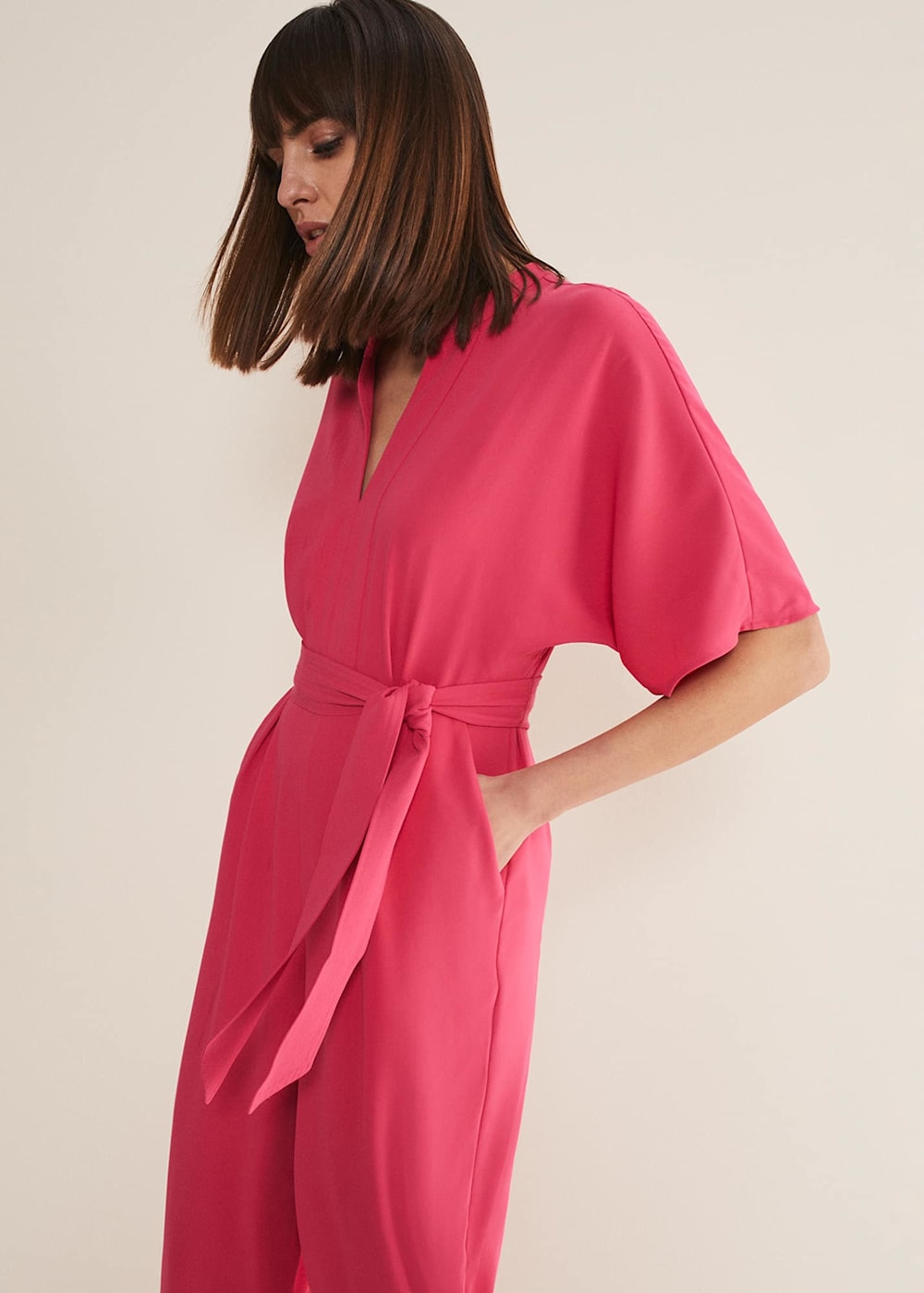 Phase eight pink jumpsuit sales