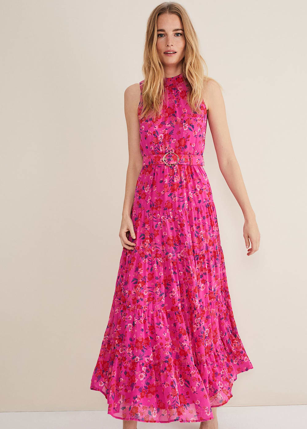 Ameri（アメリ）の「2PIECES FLOWER LAYERED DRESS（ワンピース）」 - WEAR