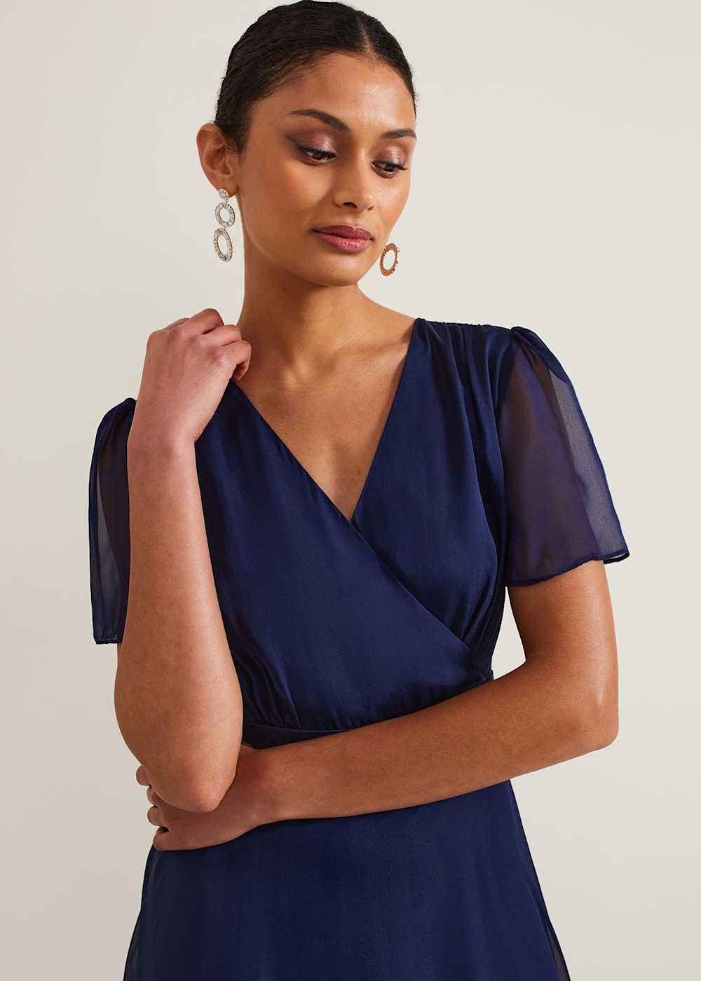 Arwen Silk Maxi Dress Phase Eight UK