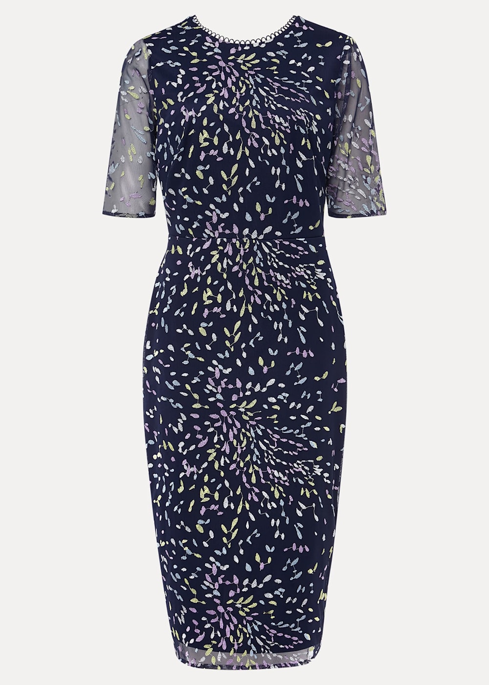 Phase eight ditsy embroidered dress sale