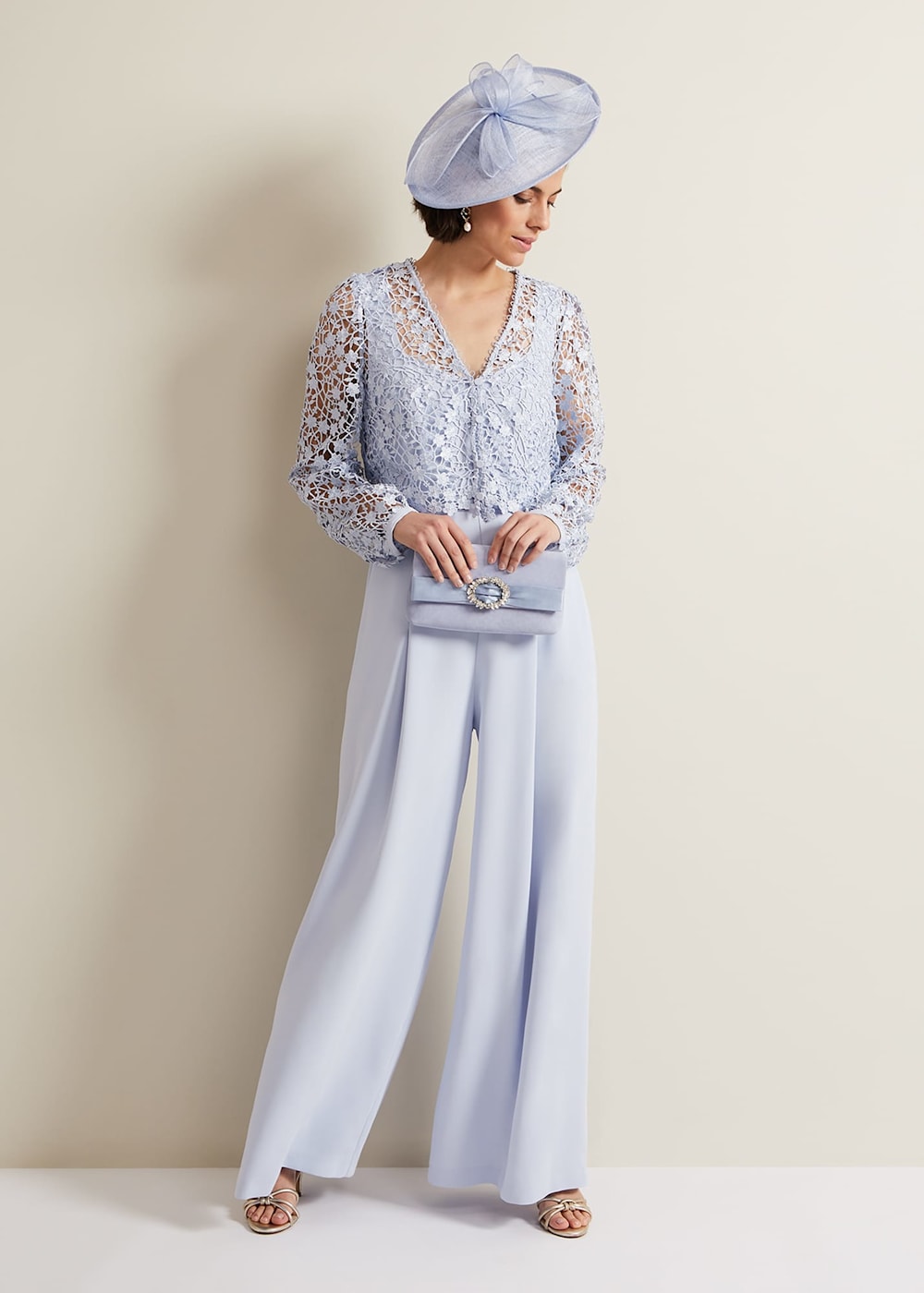 Phase eight cortine jumpsuit cream cheap