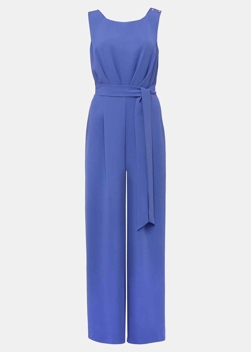 Elaina Blue Wide Leg Jumpsuit Phase Eight UK
