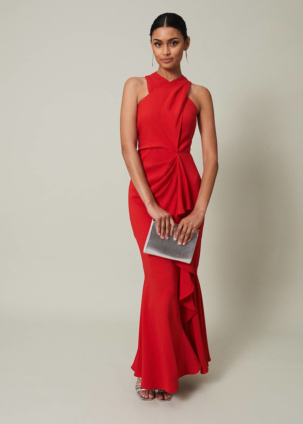 Pamela Ruffled Maxi Dress Phase Eight ROW