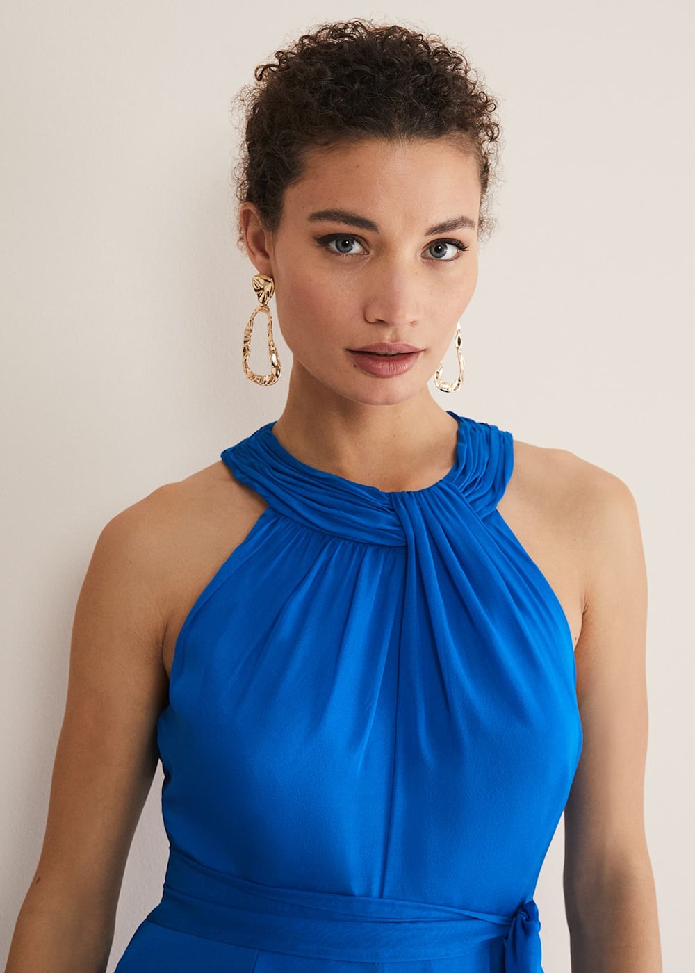 Silk jumpsuit uk hotsell