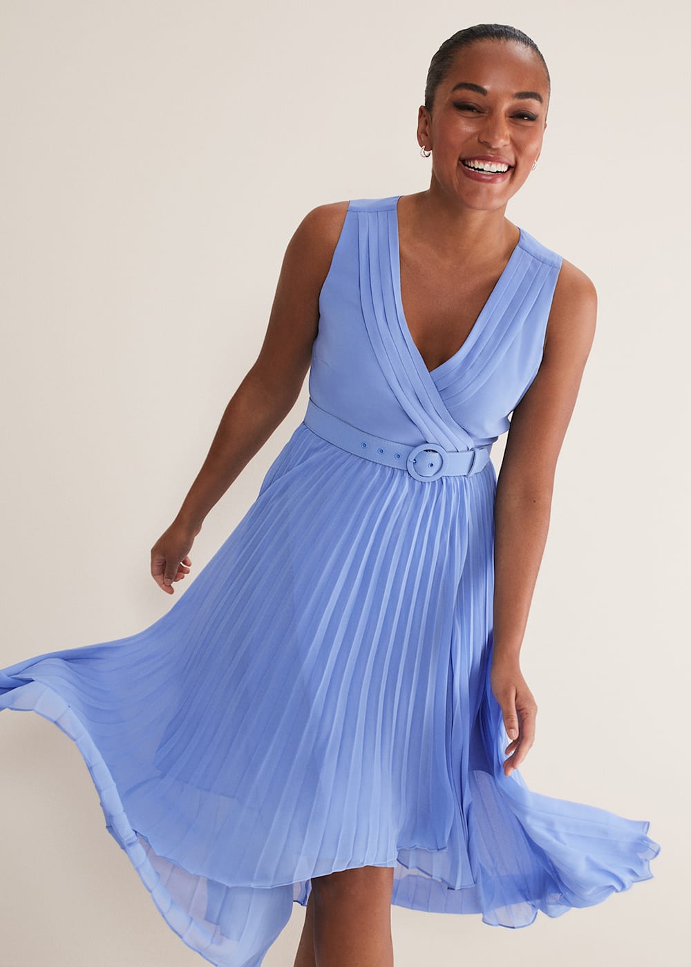 Phase eight cornflower blue dress shop