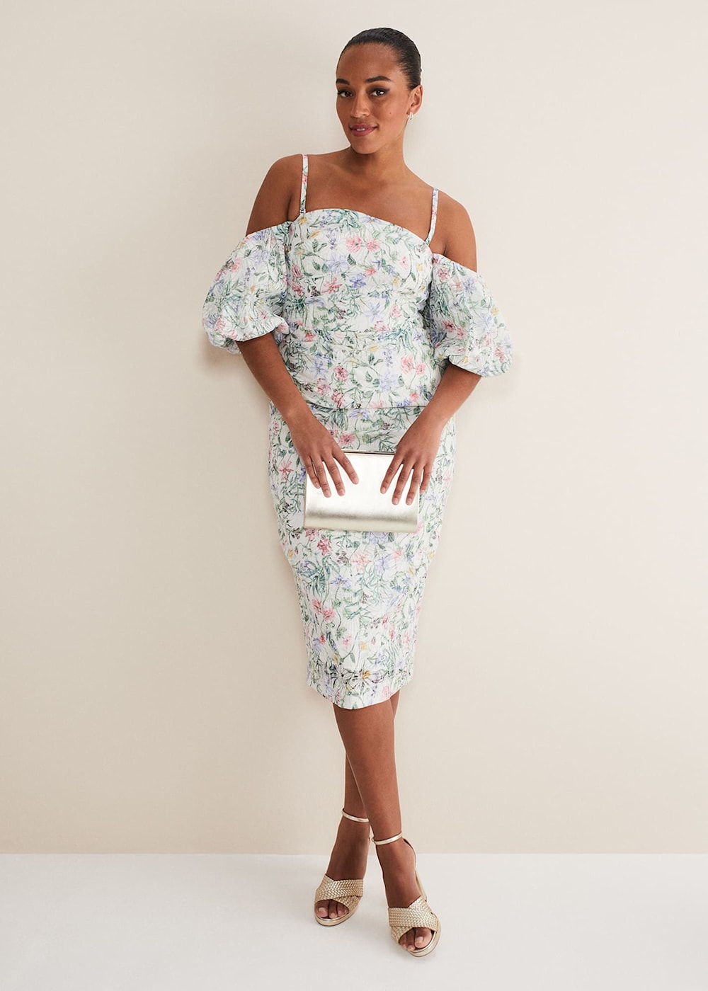 Floral bodycon dress uk shop