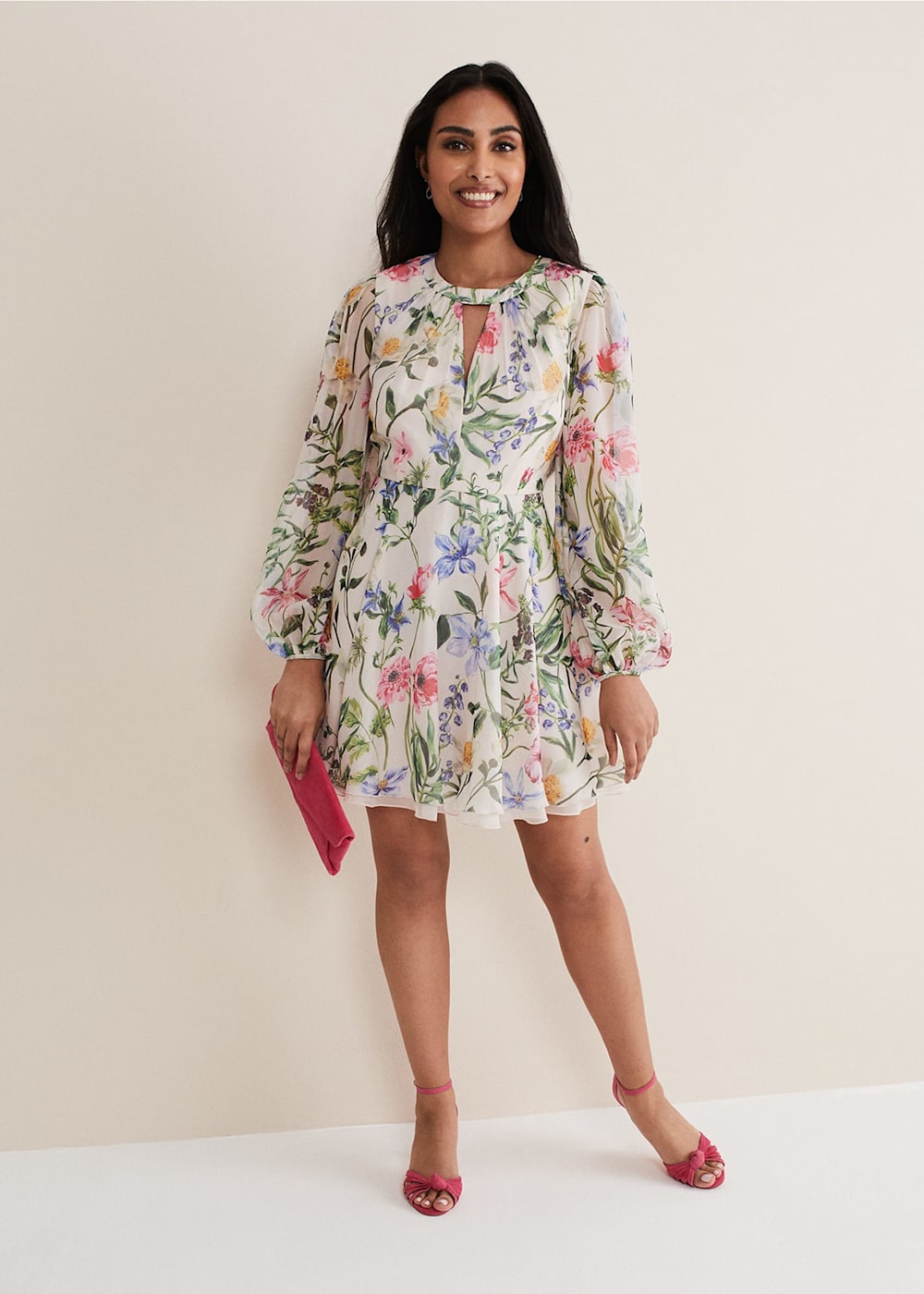 Petite chiffon dresses uk discount