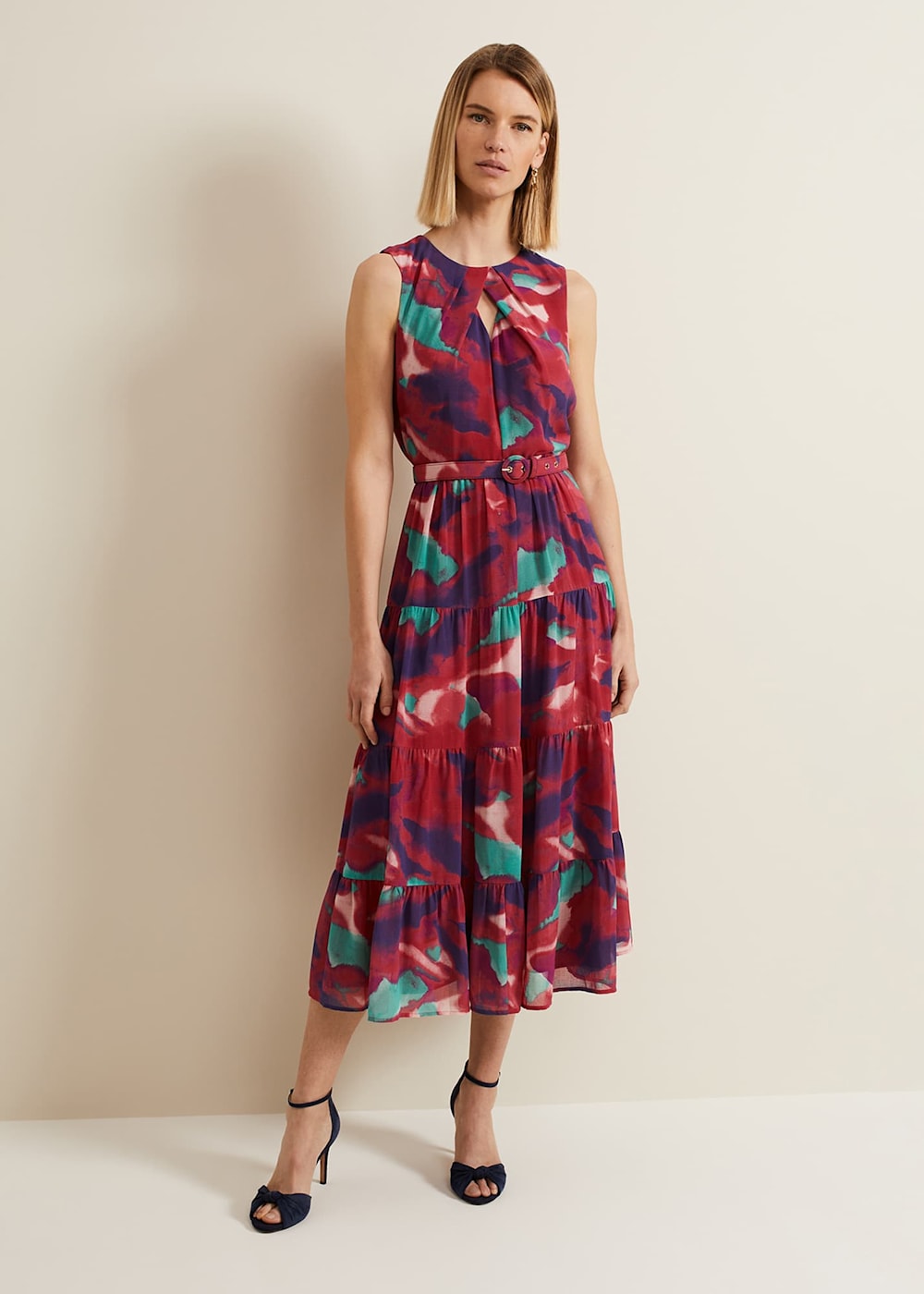 Jolene Floral Midi Dress Phase Eight ROW