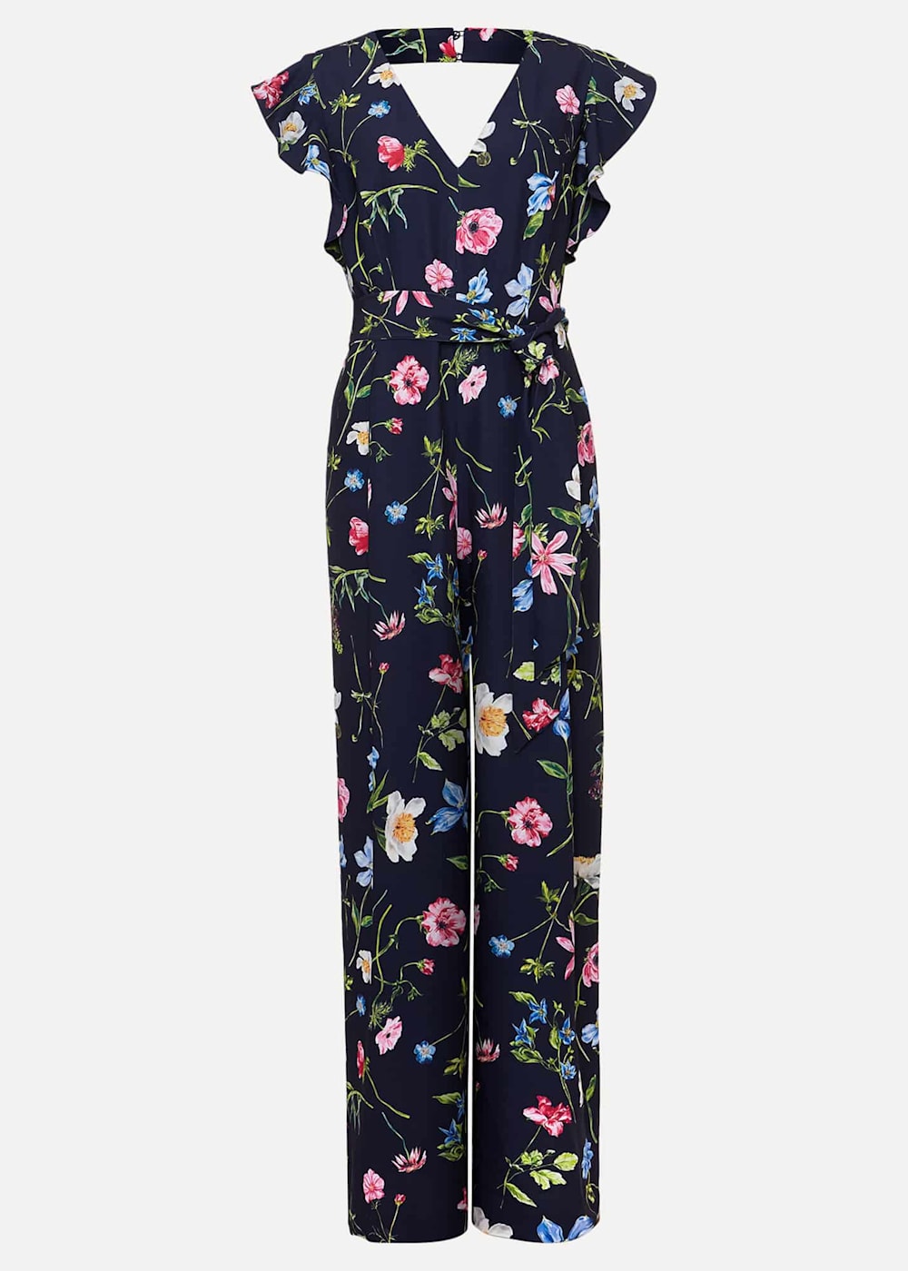 Petite Kallie Floral Wide Leg Jumpsuit Phase Eight UK