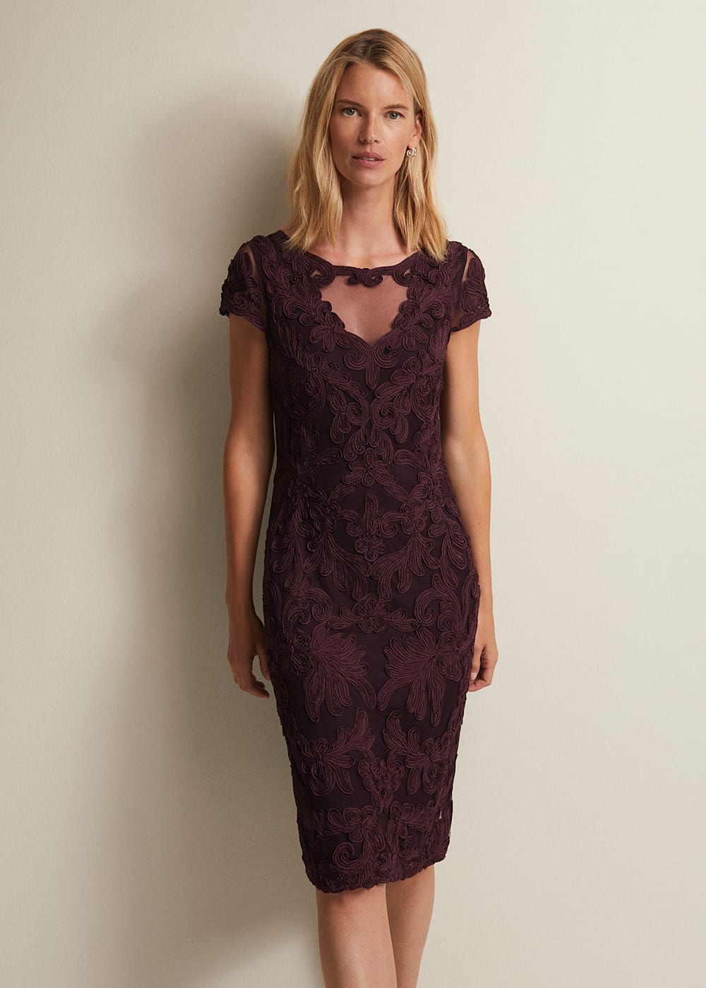 Phase eight berry dress hotsell