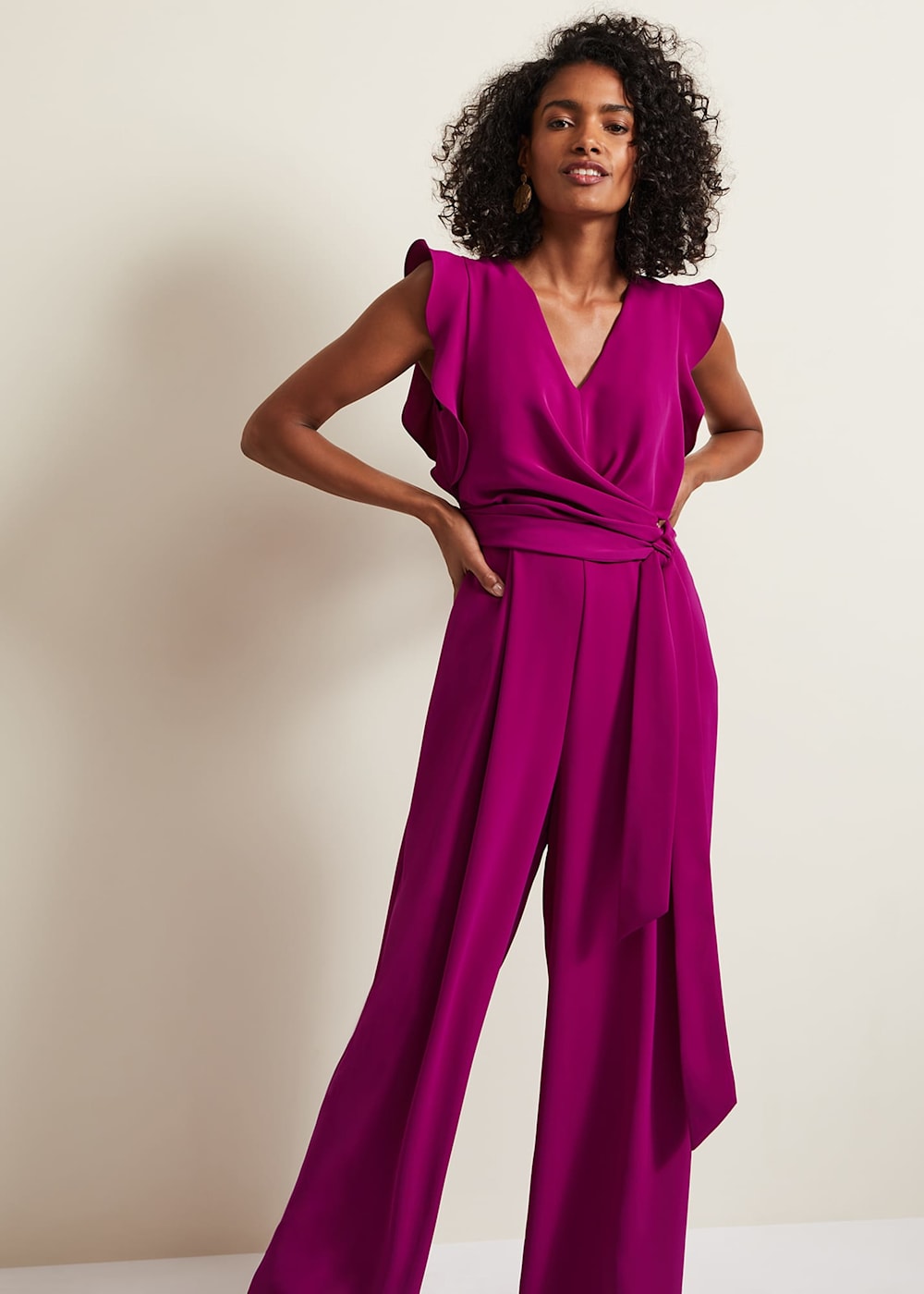 Phase eight magenta dress hot sale