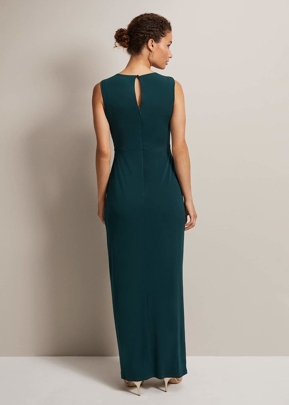 Dark green maxi dress uk new arrivals