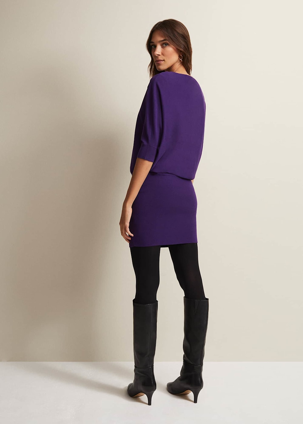 Becca Batwing Knitted Dress Phase Eight ROW