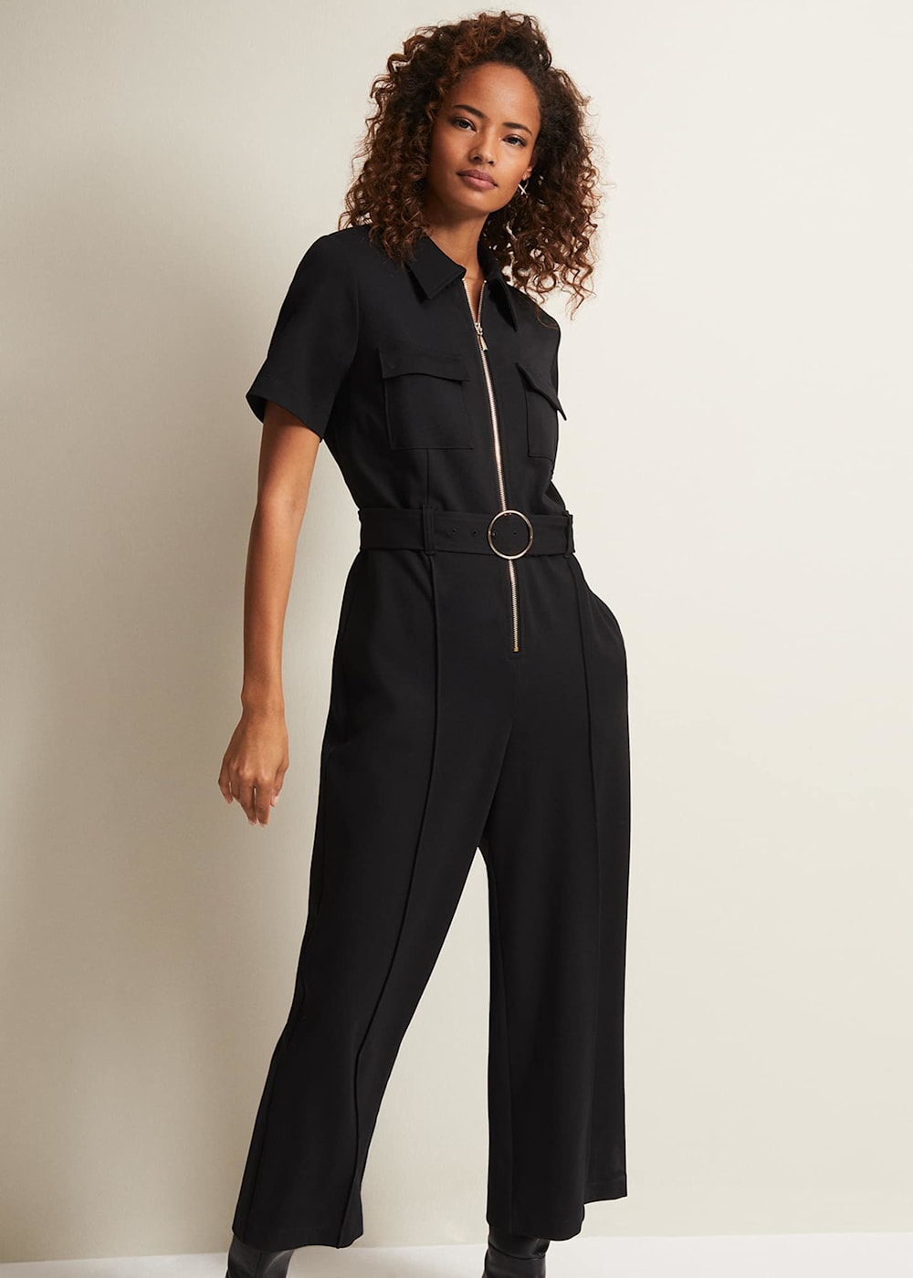 Phase eight black jumpsuit shop