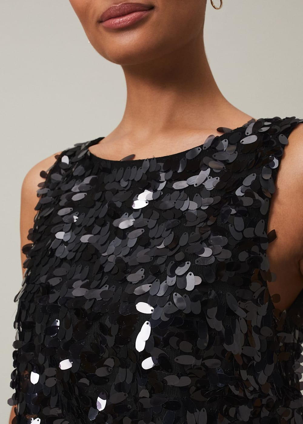 Phase eight elena panelled dress top