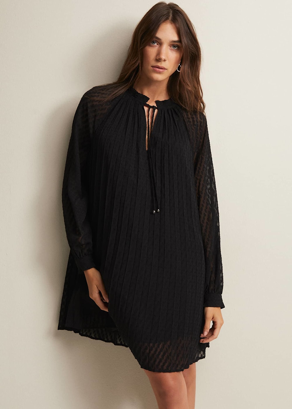 Nikkita Pleated Swing Mini Dress Phase Eight UK