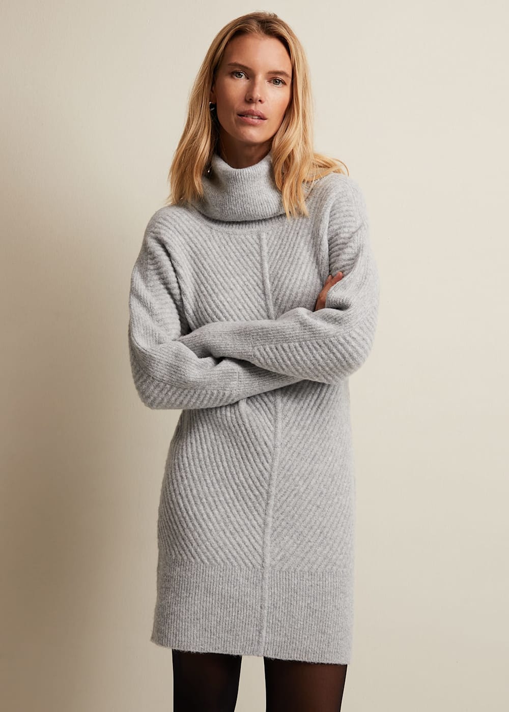 Knitted tunic dress shop