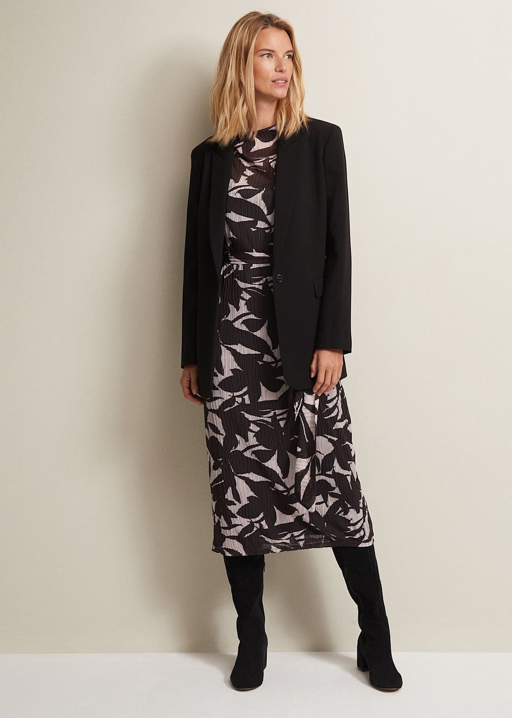 Yvonne Floral Midi Dress Phase Eight UK