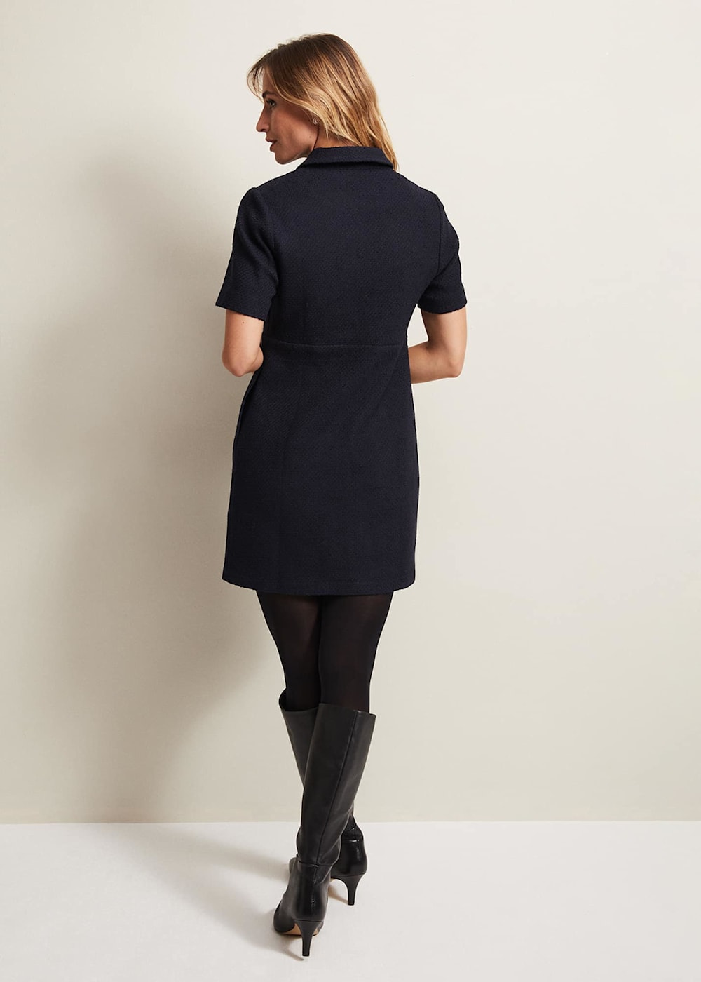 Phase eight lana frill fitted dress new arrivals