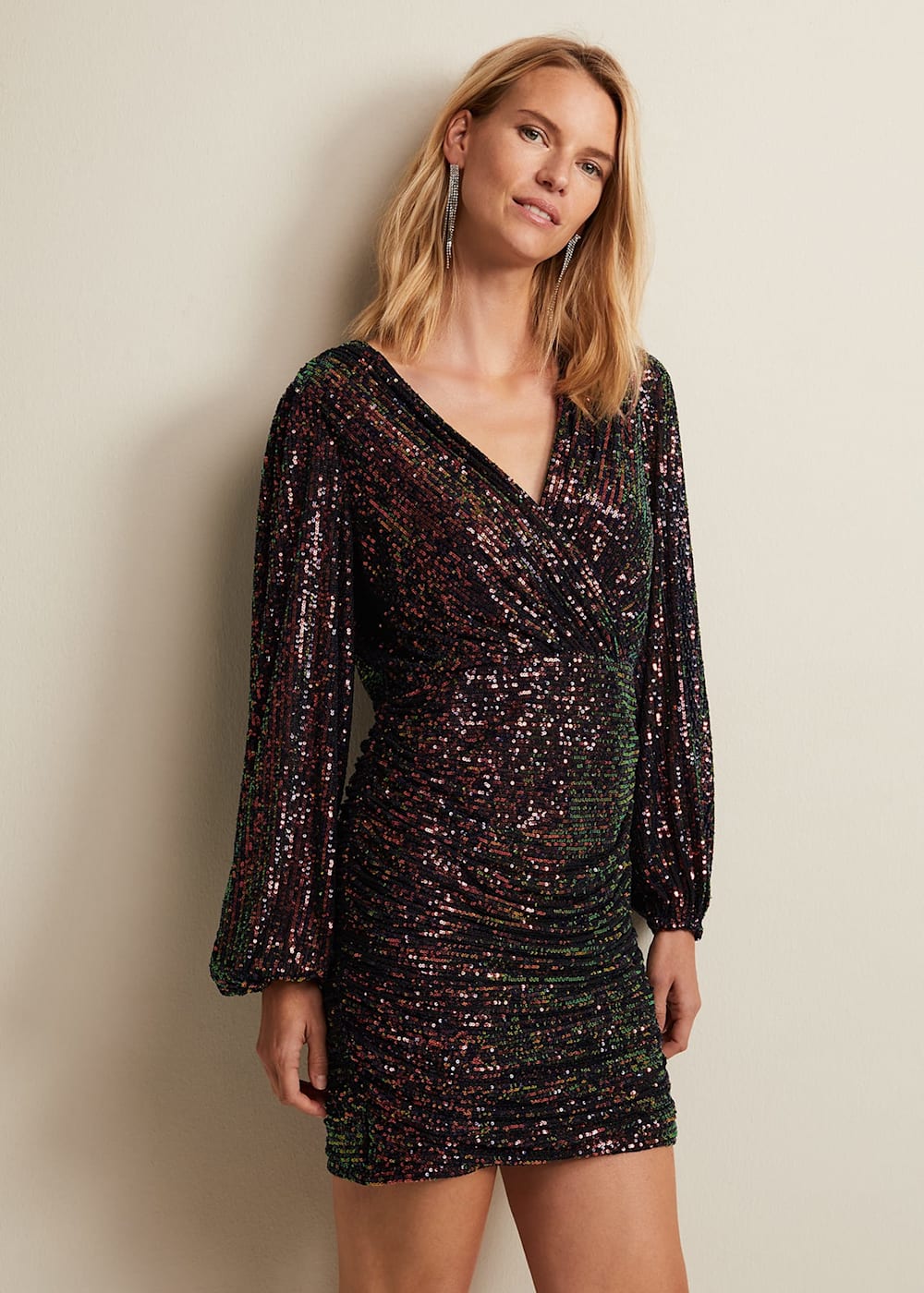 Phase eight ruched dress store
