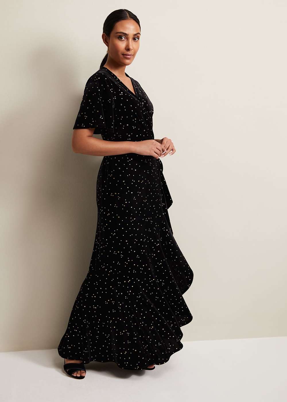Petite black evening dresses uk sales
