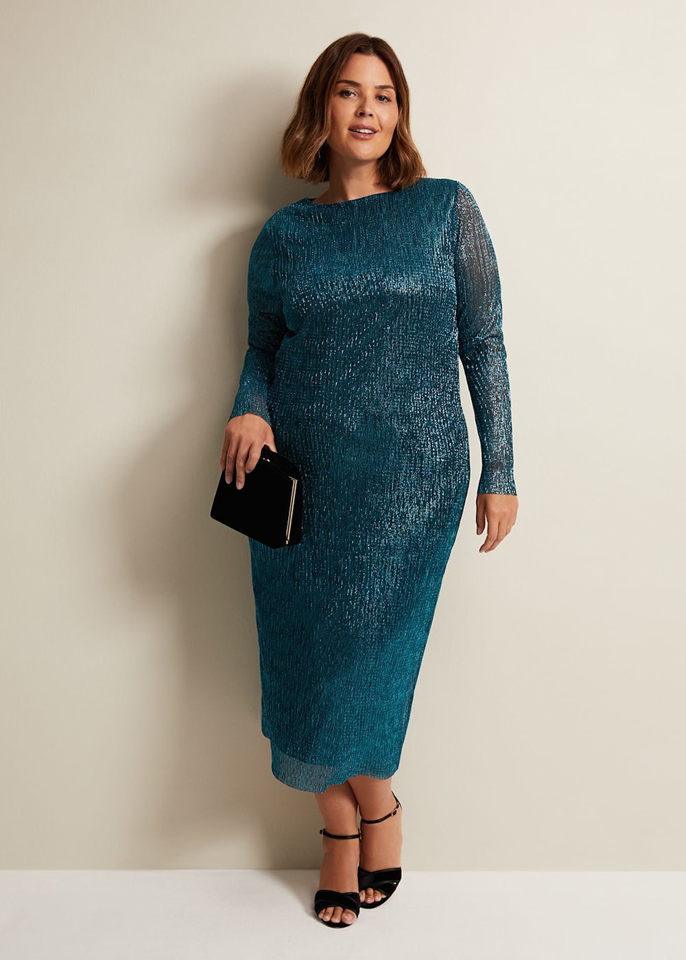 Alix Plisse Dress Phase Eight UK