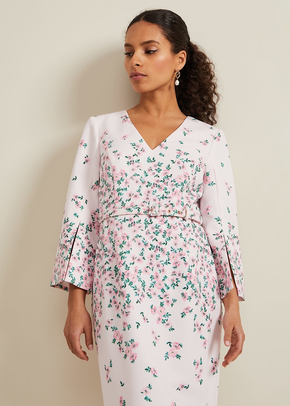 Petite Giovanna Floral Belted Dress | Phase Eight UK | Petite Giovanna Floral Belted Dress | Phase Eight UK |