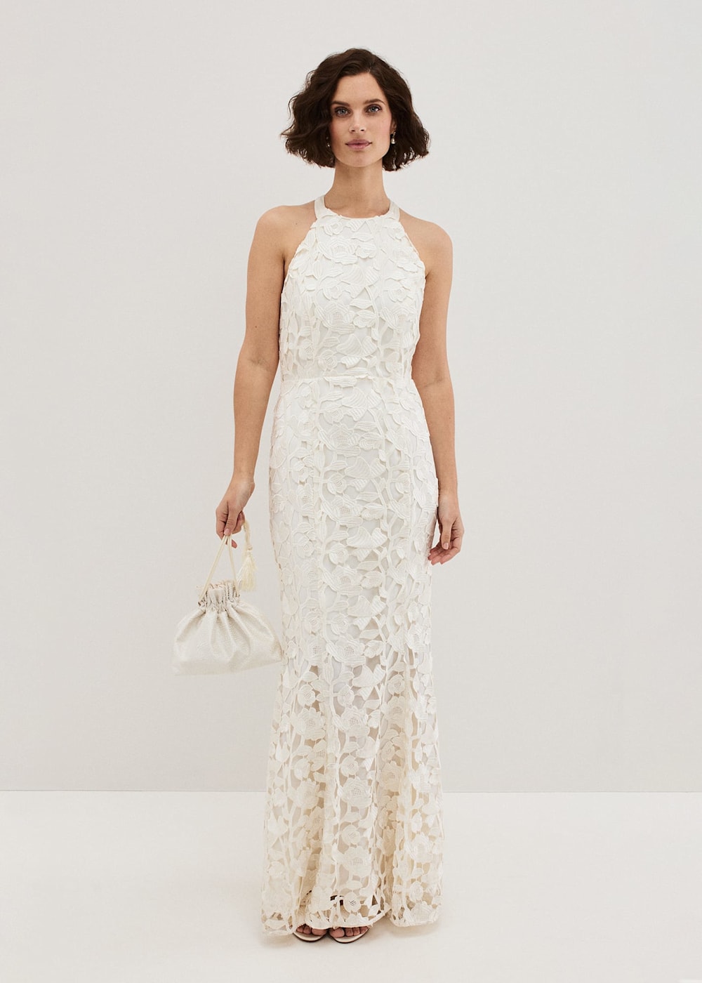 Olivia Bridal Lace Maxi Dress Phase Eight UK