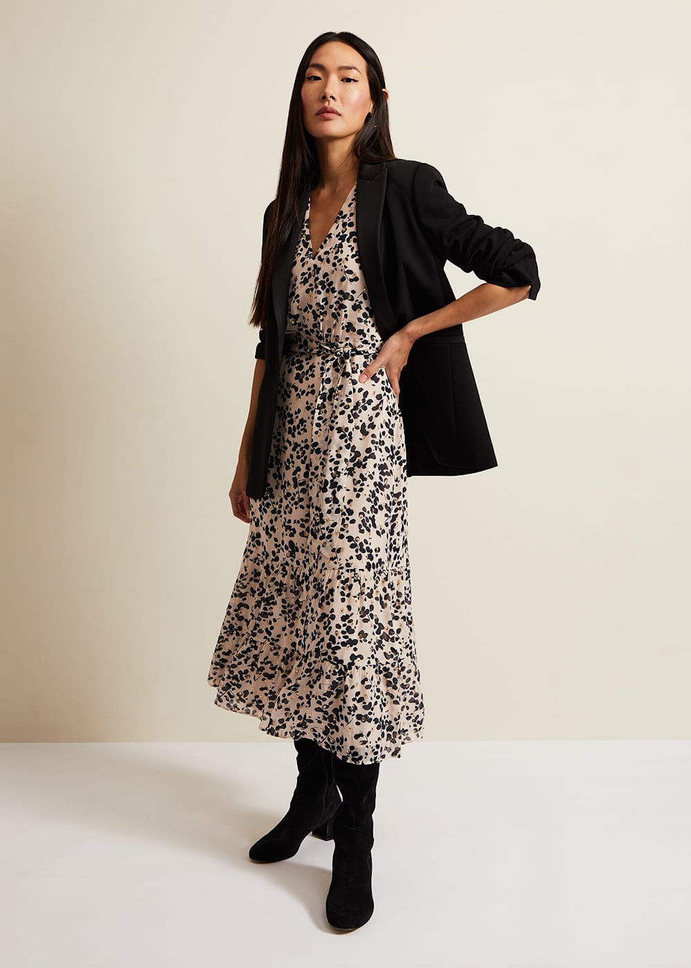 Phase eight may stem flower dress top