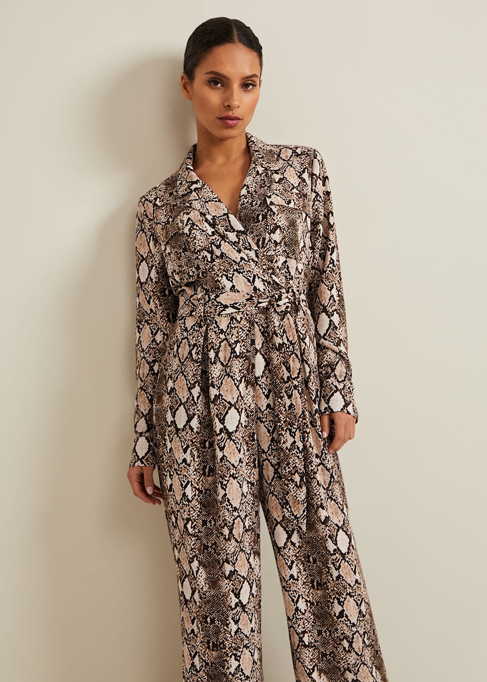 Petite Snake Constance Jumpsuit Phase Eight UK