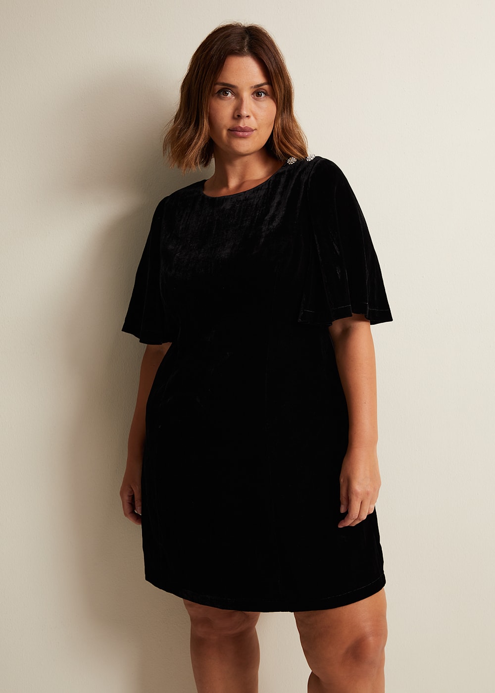 Charlie Velvet Dress Phase Eight ROW