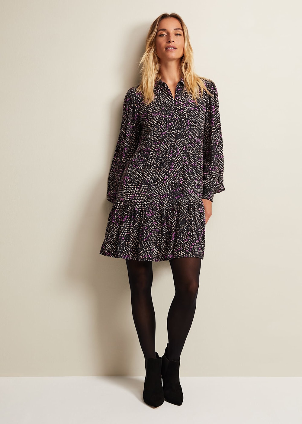 Dolly Snake Swing Dress Phase Eight UK