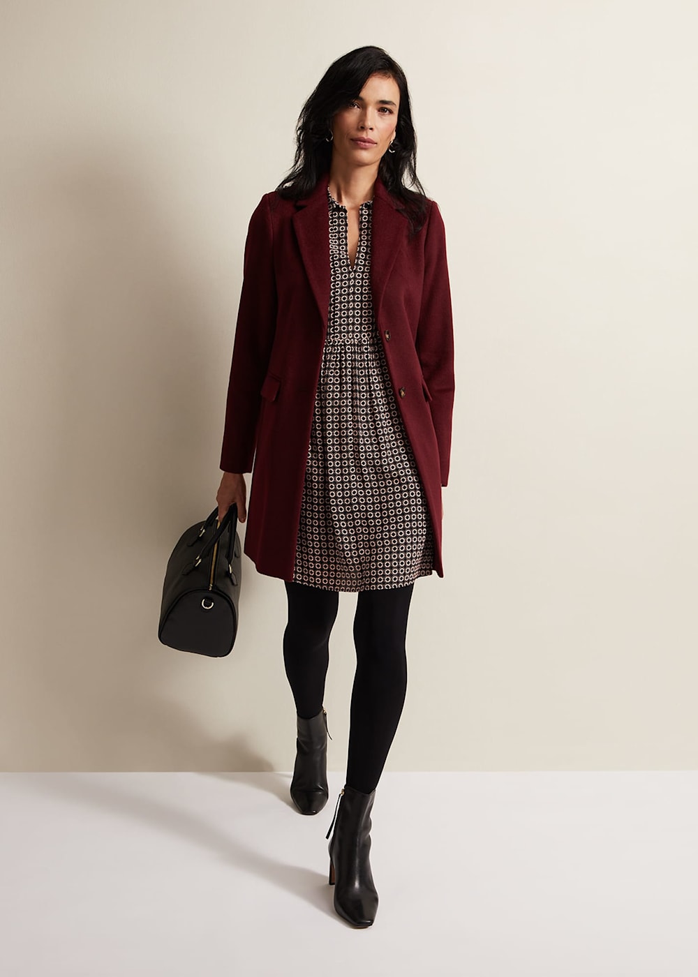 Fran Geo Swing Dress Phase Eight UK