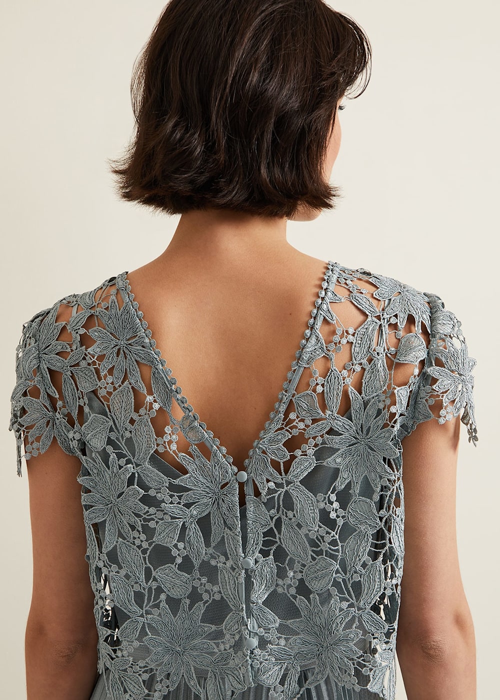 Phase Eight Dana Lace Double Layered Dress