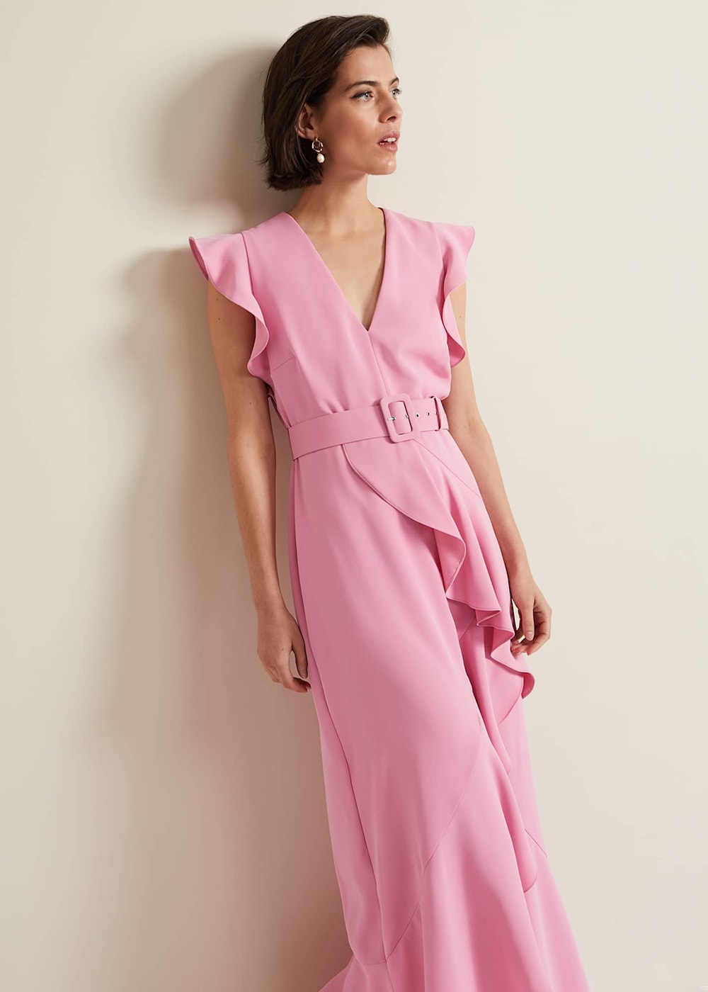 Phase eight pink maxi dress outlet