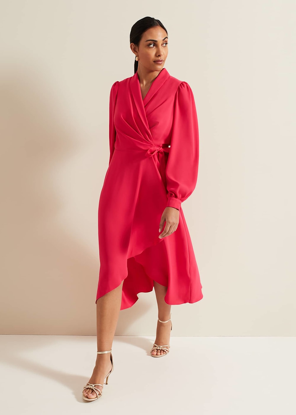 Silk wrap dress uk new arrivals