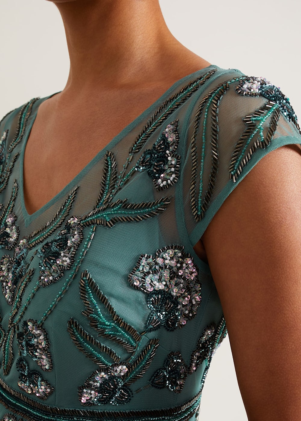 Phase eight beaded dress outlet